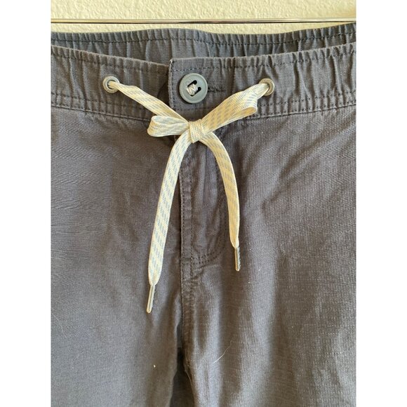 Vuori Pants Women S Ripstop Organic Cotton Stretch Pockets Gray Charcoal Hiking - Picture 8 of 13